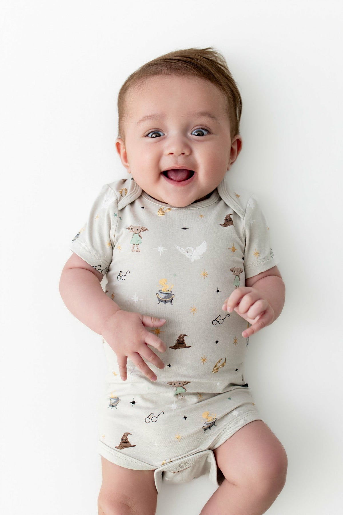 Kyte Baby Bodysuit in Starry Icon