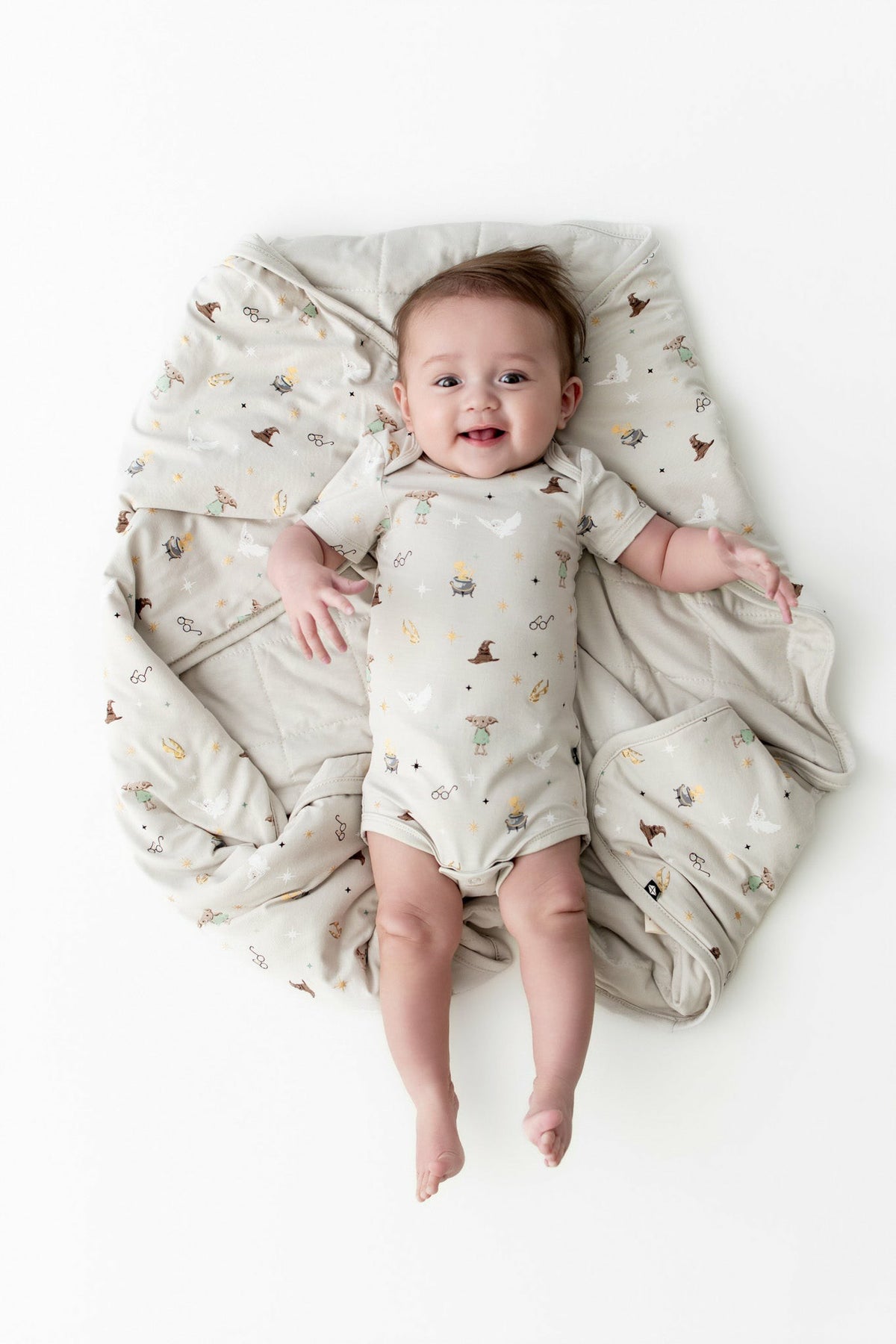 Kyte Baby Bodysuit in Starry Icon