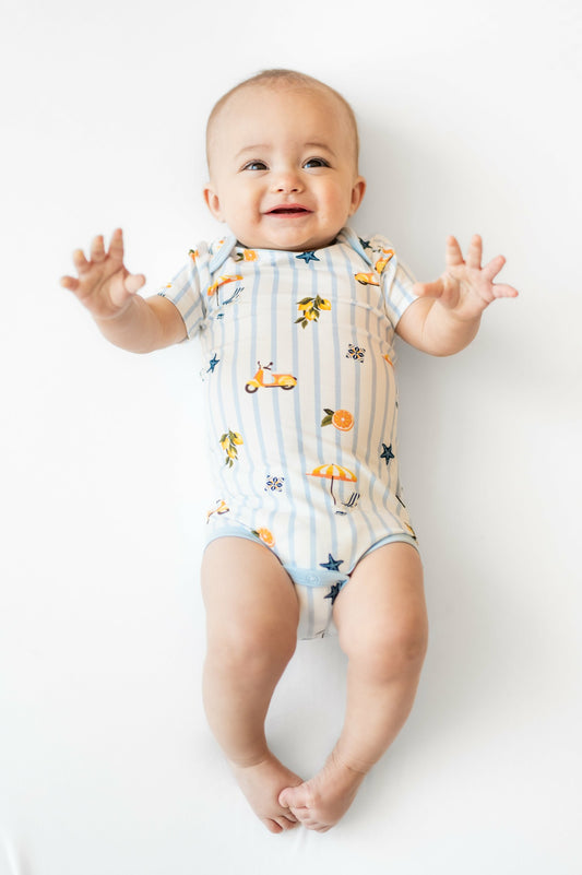 Kyte Baby Bodysuit in Amalfi Coast