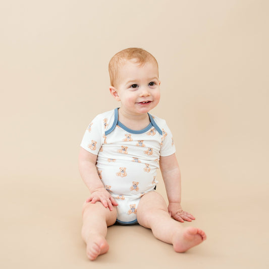 Kyte Baby Bodysuit in Teddy Bear