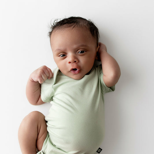 Kyte Baby Bodysuit in Basil