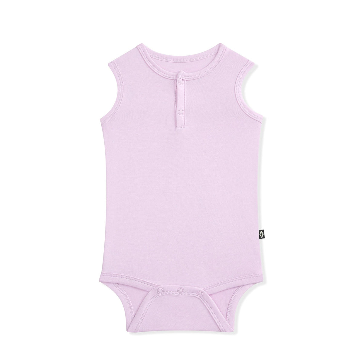 Kyte Baby Sleeveless Bodysuit in Thistle