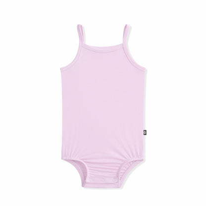 Kyte Baby Spaghetti Strap Leotard in Thistle