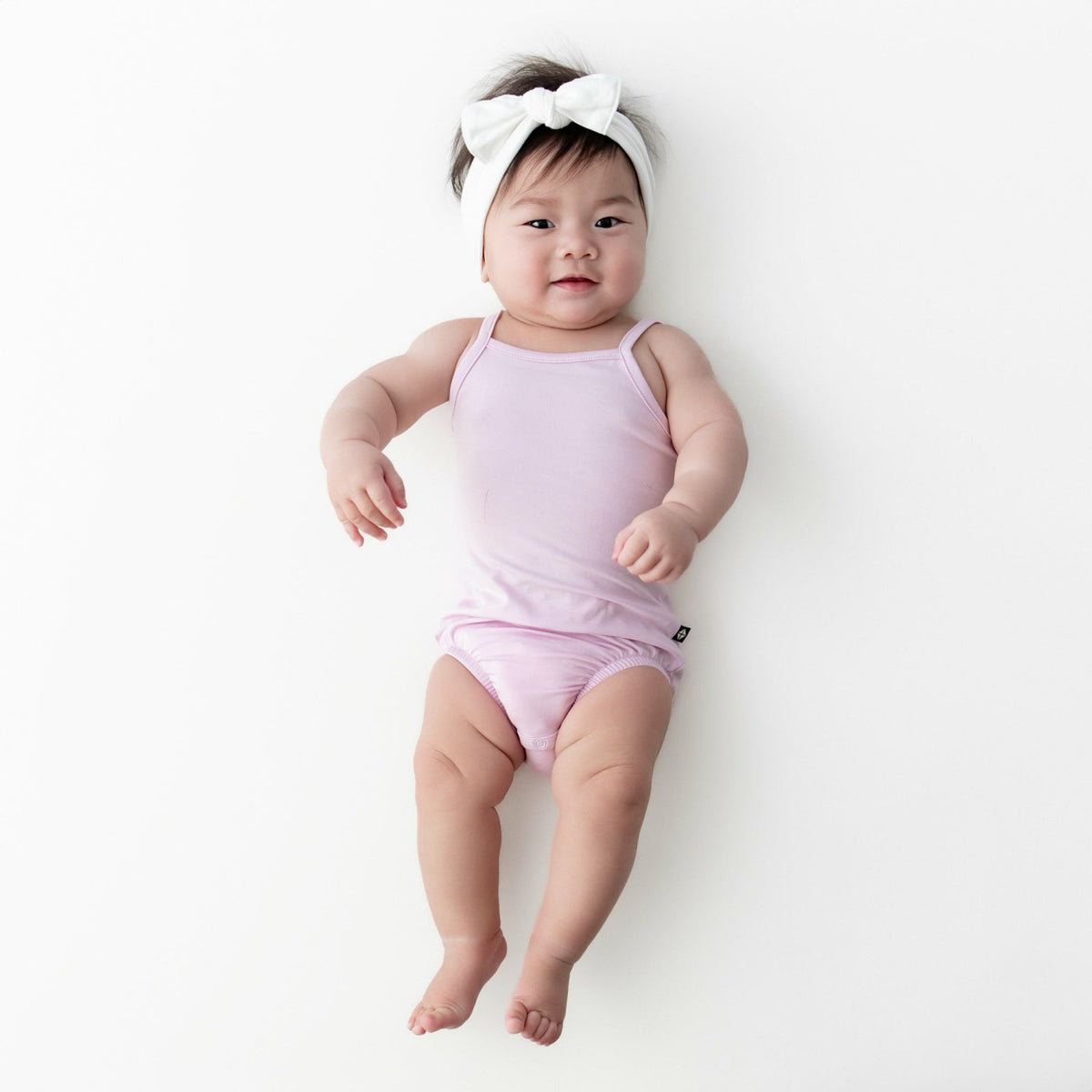 Kyte Baby Spaghetti Strap Leotard in Thistle