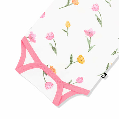 Kyte Baby Bodysuit in Tulip