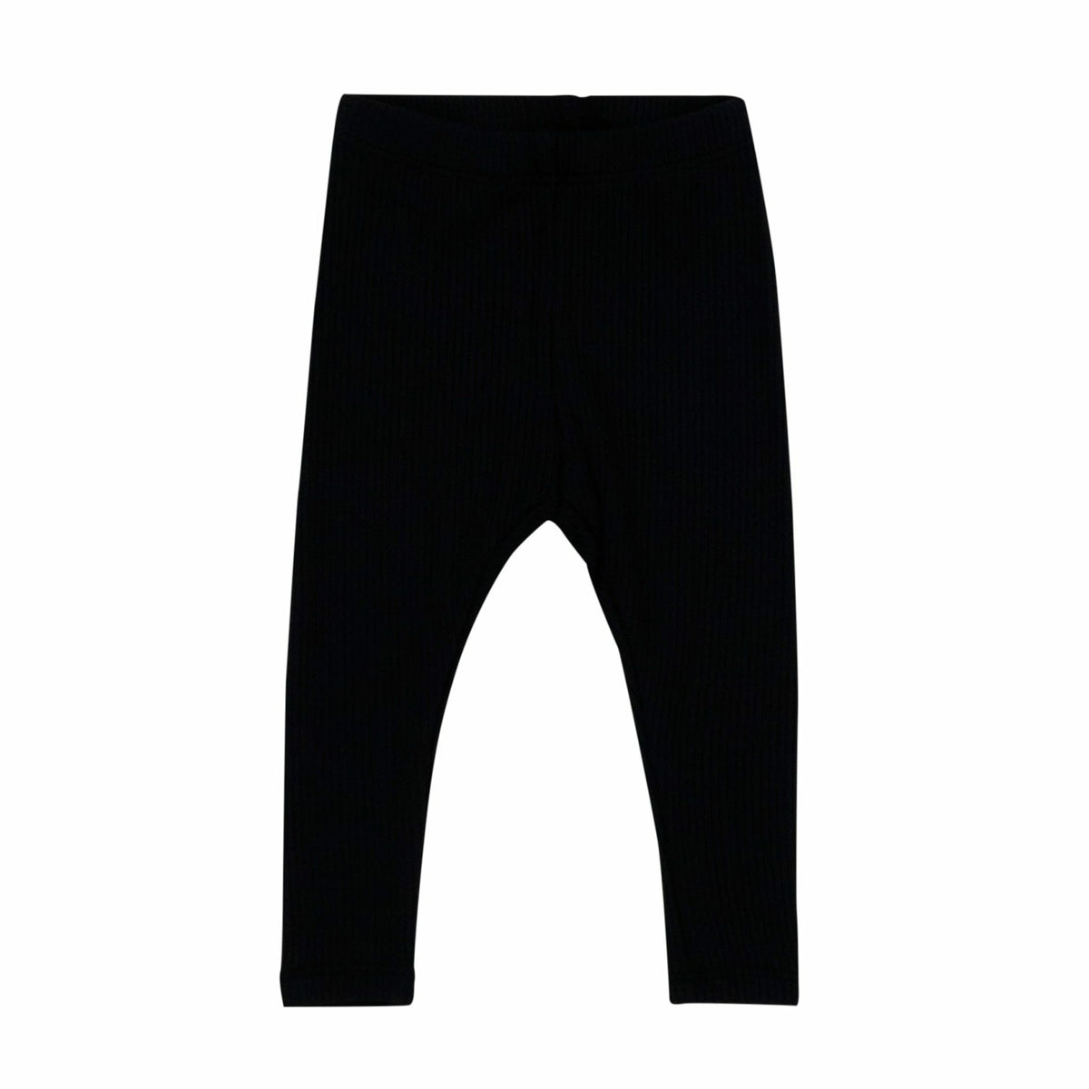 Kyte Baby Ribbed Leggings in Midnight