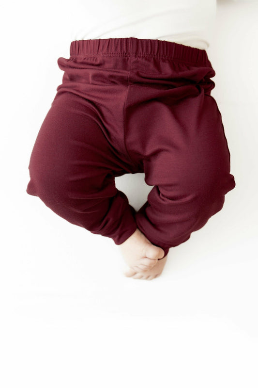 Kyte Baby Pant in Burgundy