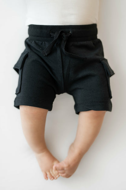 Kyte Baby Cargo Short in Midnight
