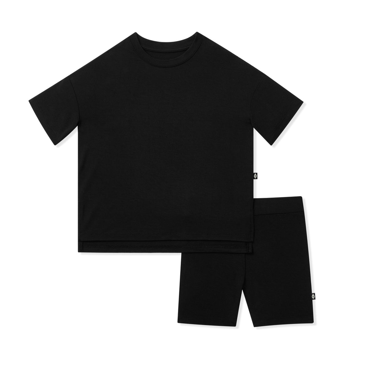 Kyte Baby Toddler Biker Short Set in Midnight