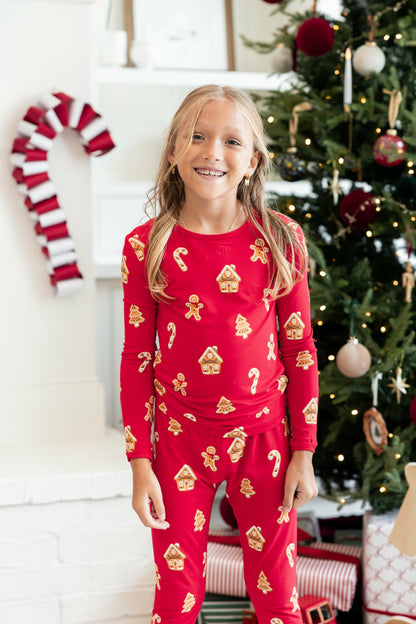 Kyte Baby Long Sleeve Pajamas in Gingerbread