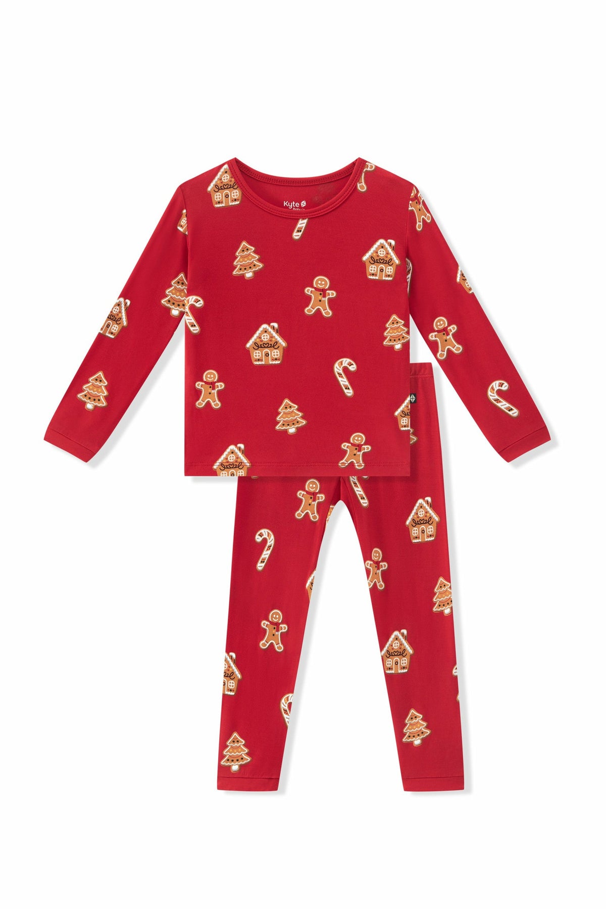 Kyte Baby Long Sleeve Pajamas in Gingerbread