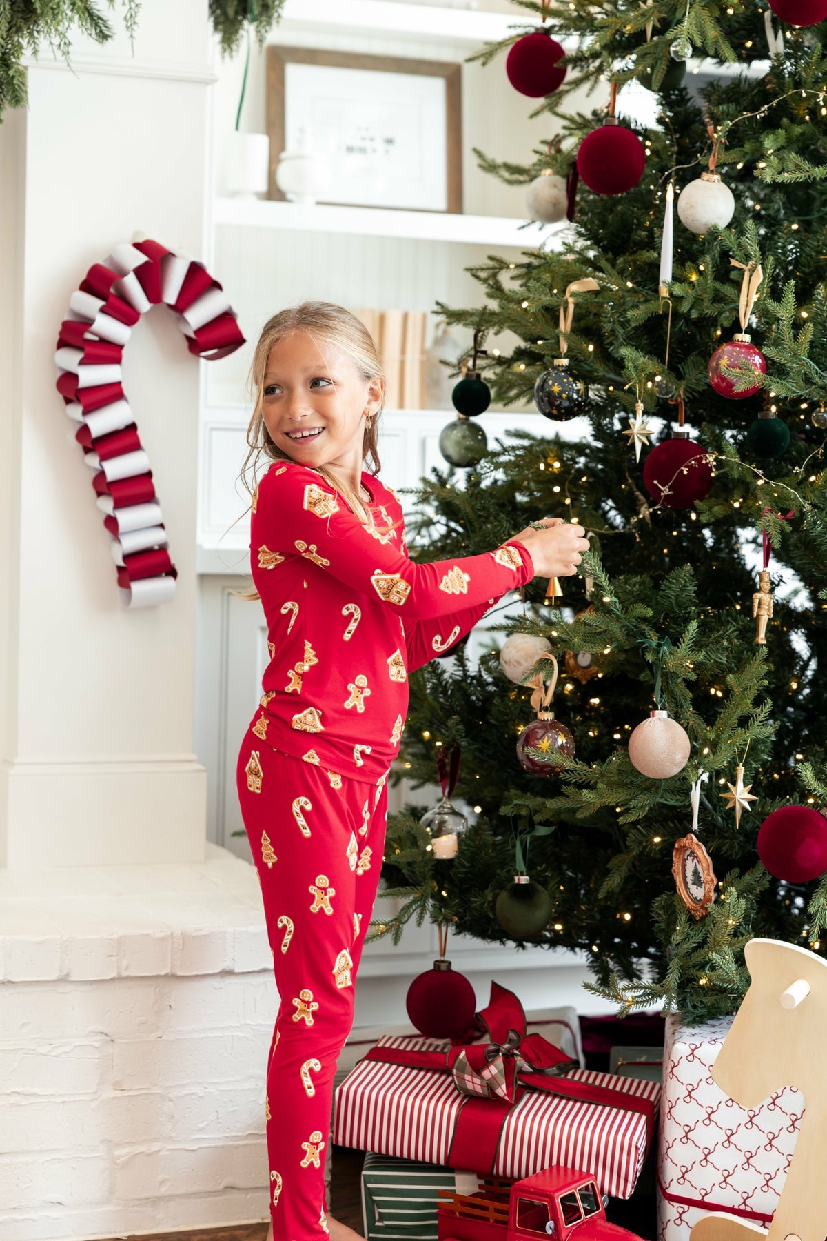 Kyte Baby Long Sleeve Pajamas in Gingerbread