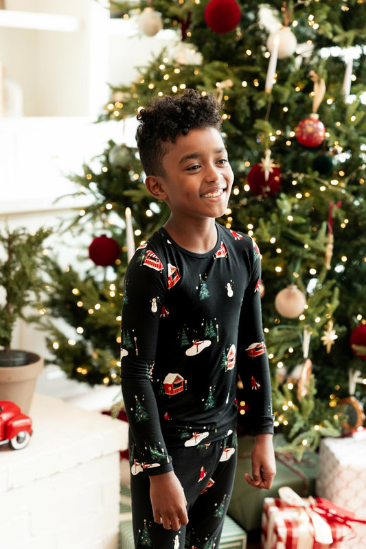 Kyte Baby Long Sleeve Pajamas in Winter Wonderland
