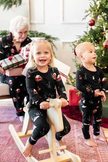 Kyte Baby Long Sleeve Pajamas in Winter Wonderland