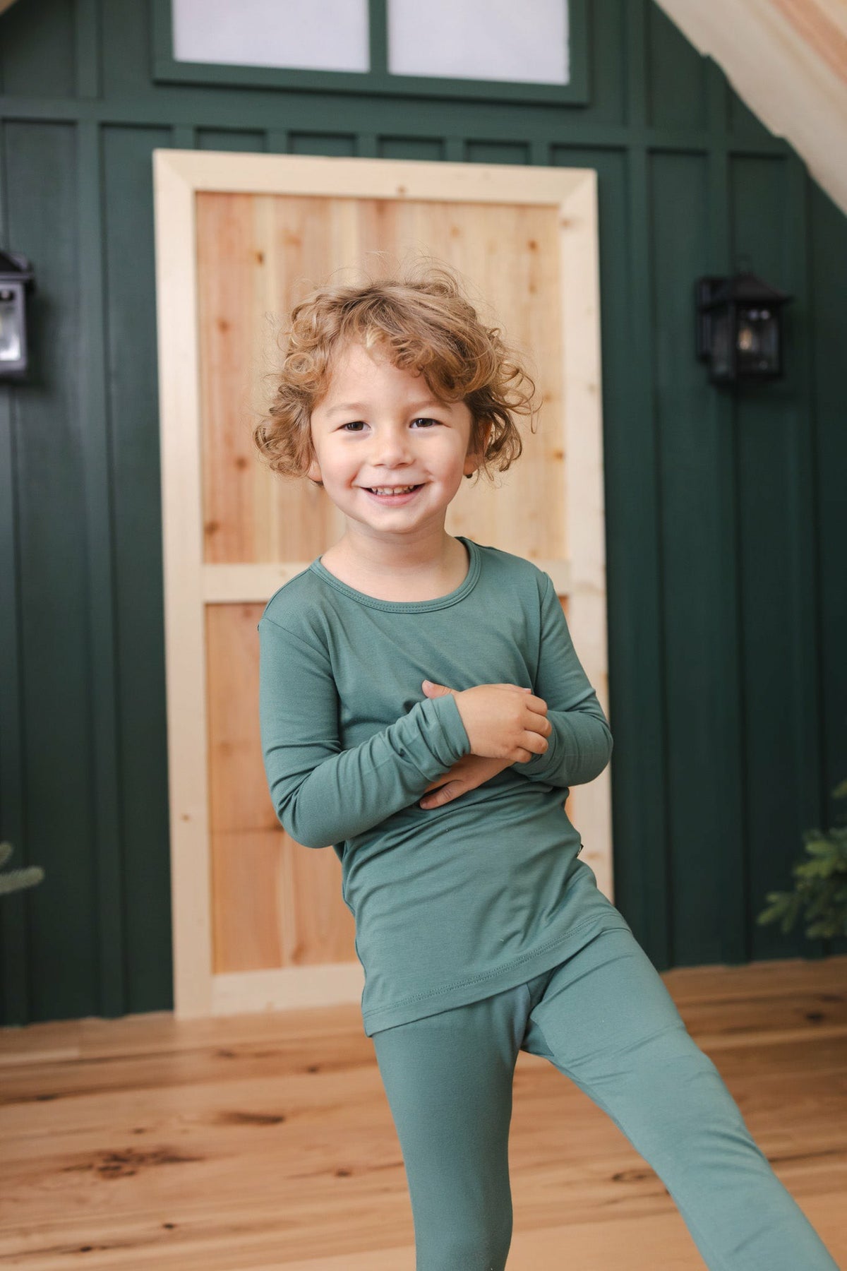 Kyte Baby Long Sleeve Pajamas in Pine