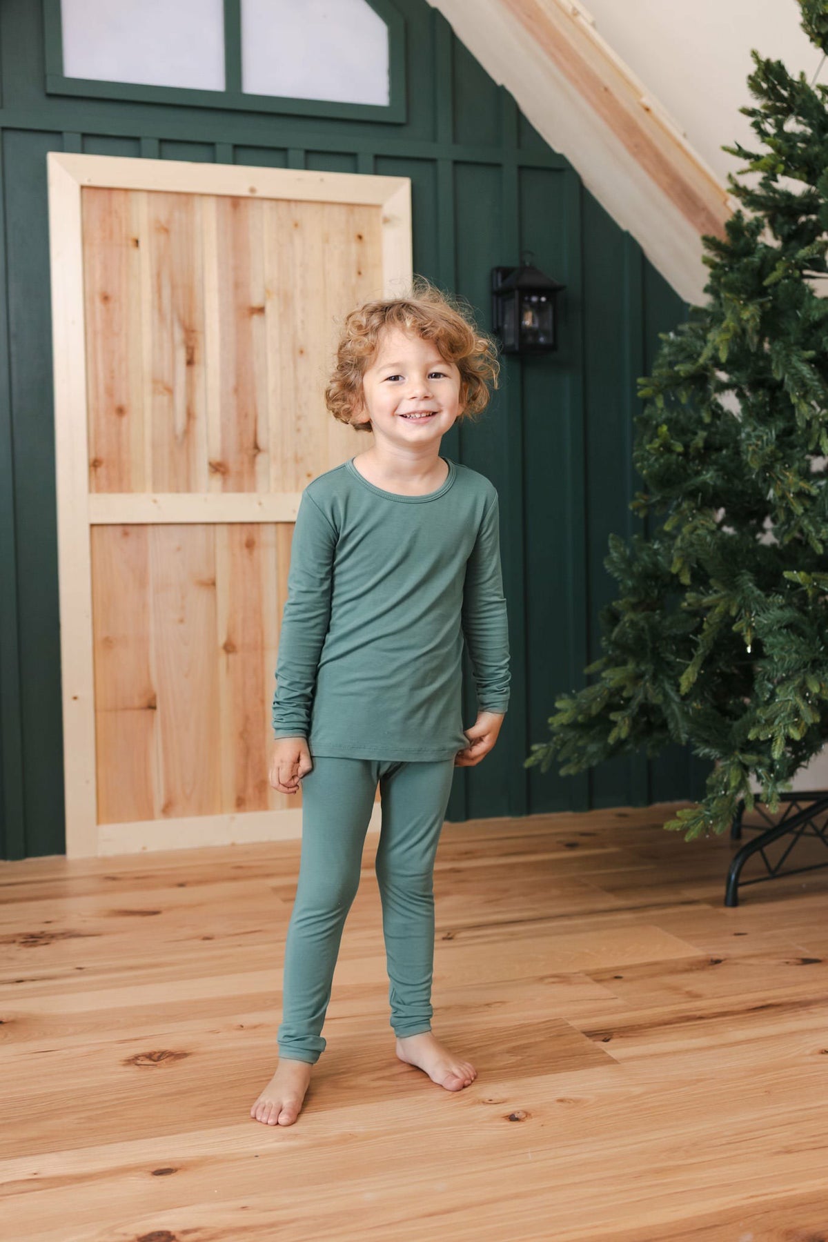Kyte Baby Long Sleeve Pajamas in Pine
