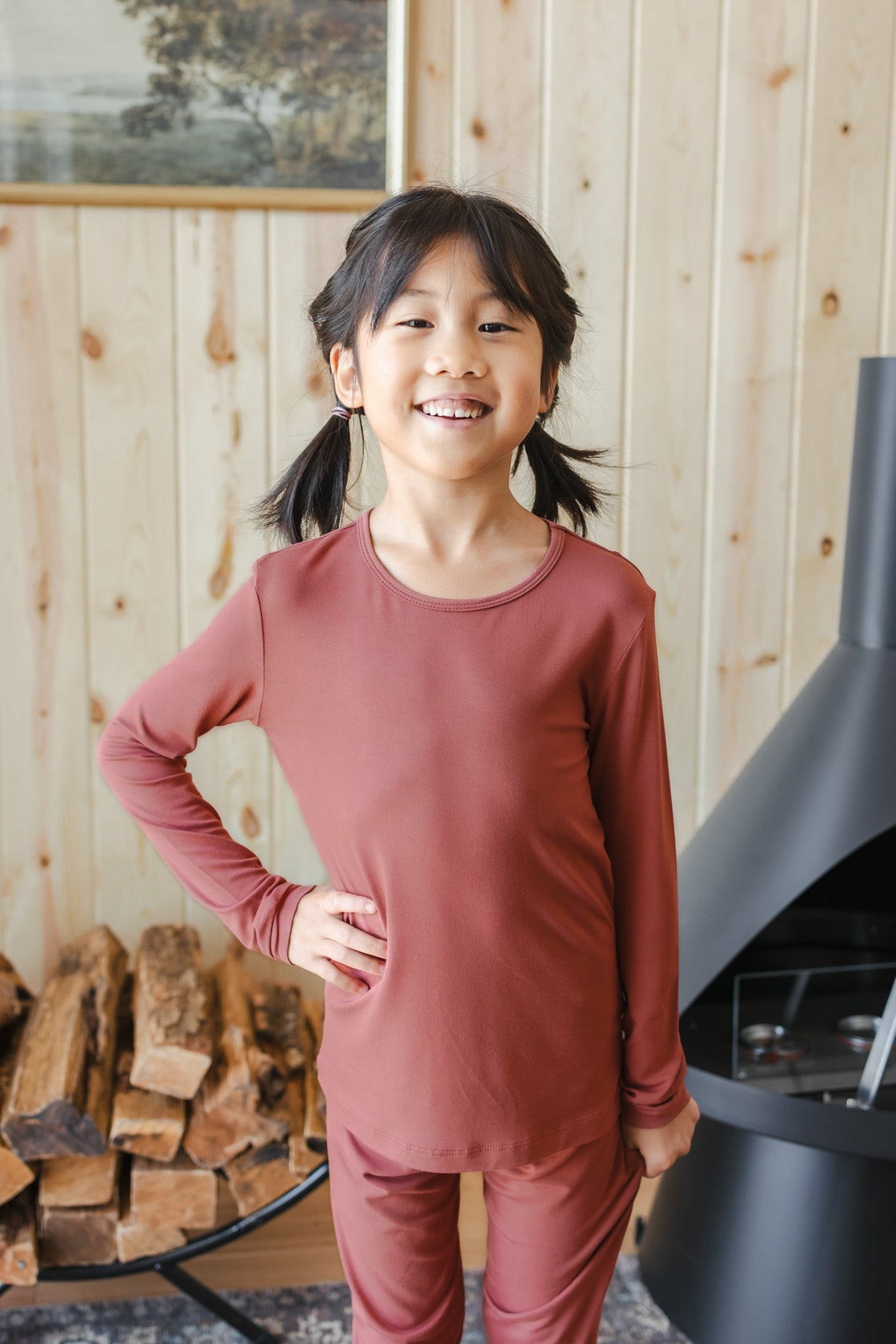 Kyte Baby Long Sleeve Pajamas in Ember