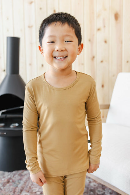 Kyte Baby Long Sleeve Pajamas in Ochre