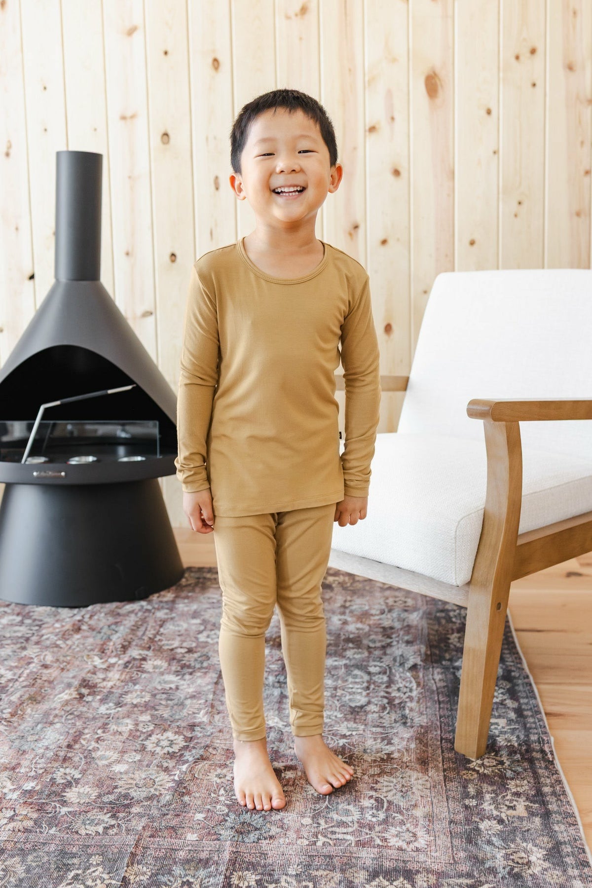 Kyte Baby Long Sleeve Pajamas in Ochre