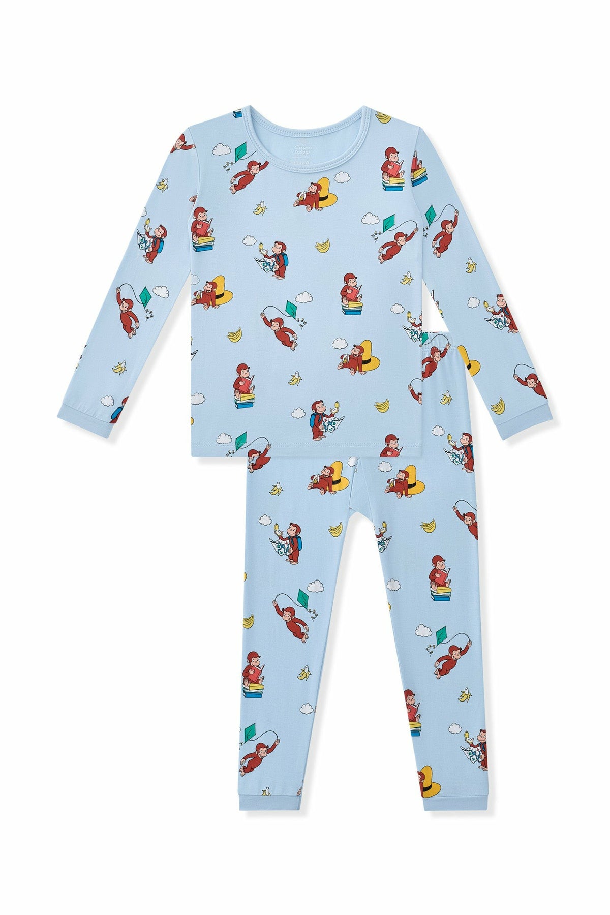 Kyte Baby Long Sleeve Pajamas in Curious George
