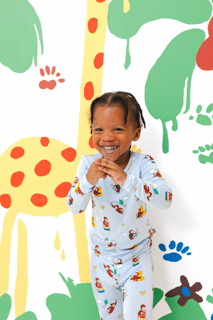 Kyte Baby Long Sleeve Pajamas in Curious George