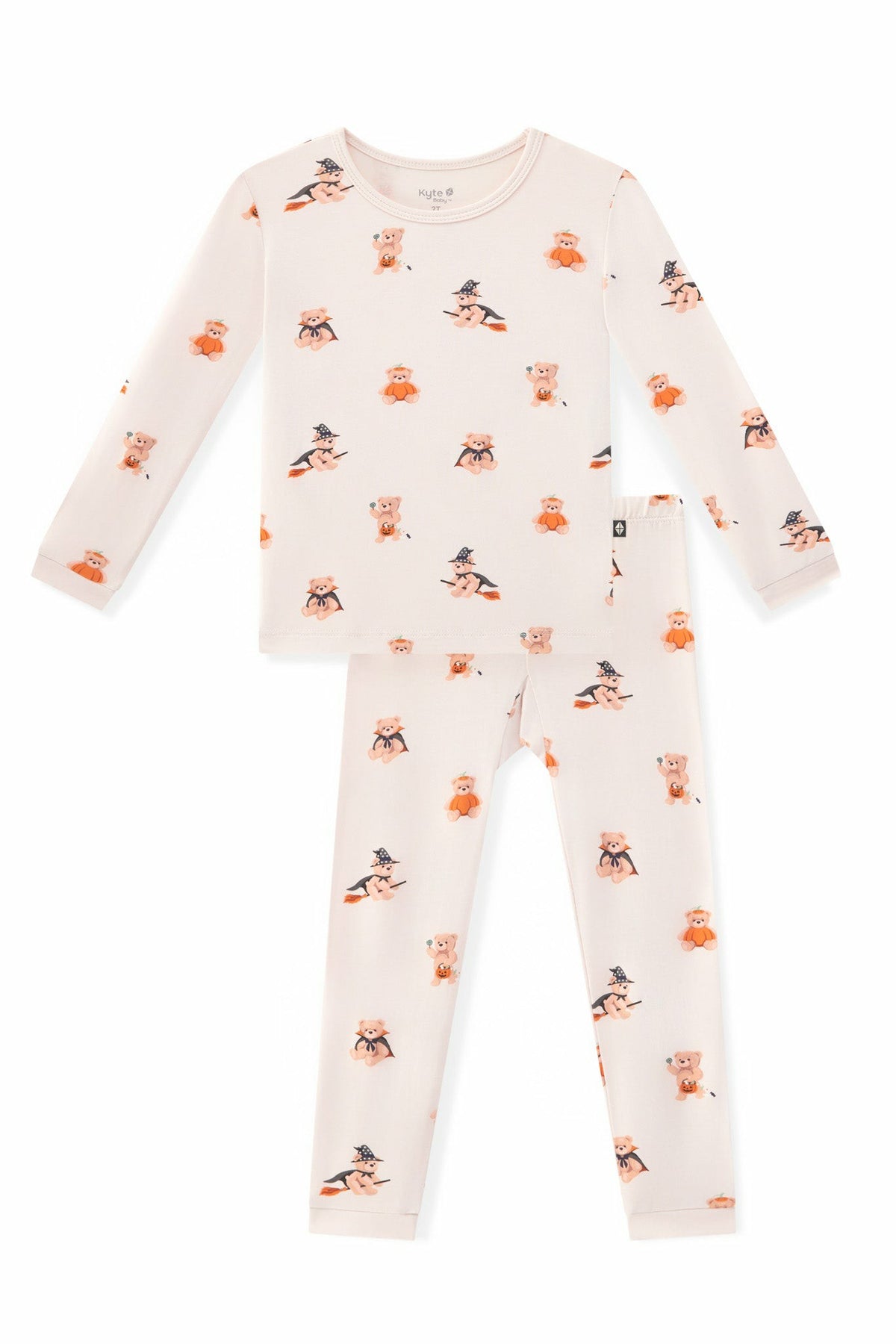 Kyte Baby Long Sleeve Pajamas in Halloween Teddy