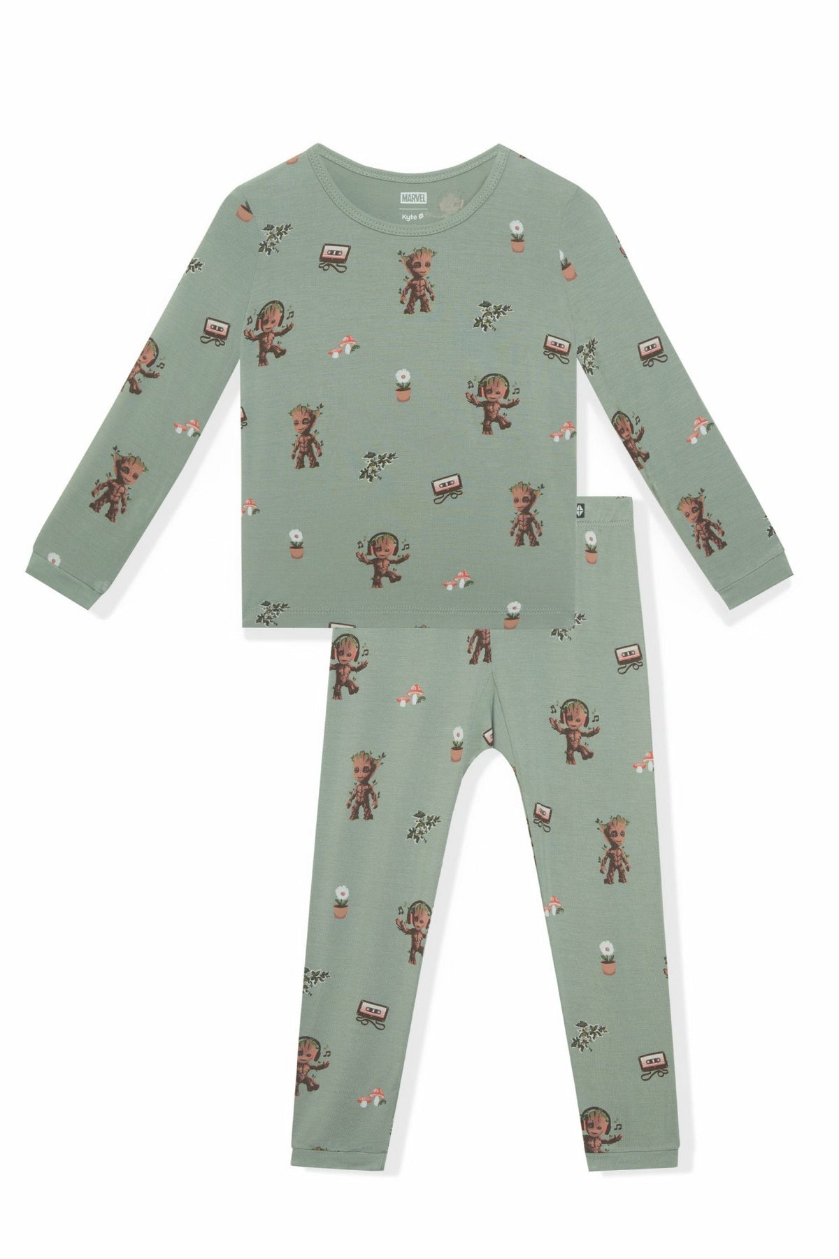 Kyte Baby Long Sleeve Pajamas in Groot