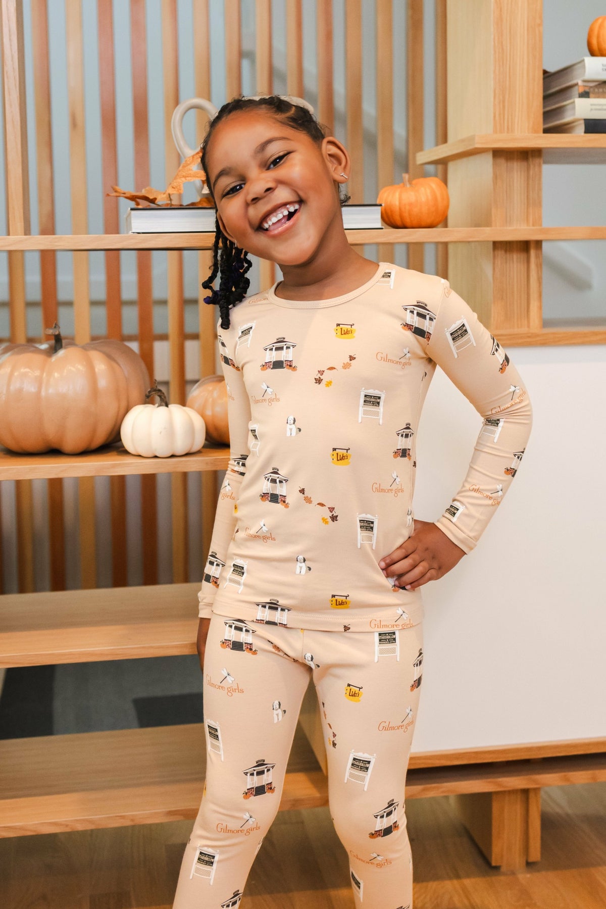 Kyte Baby Long Sleeve Pajamas in Gilmore Girls
