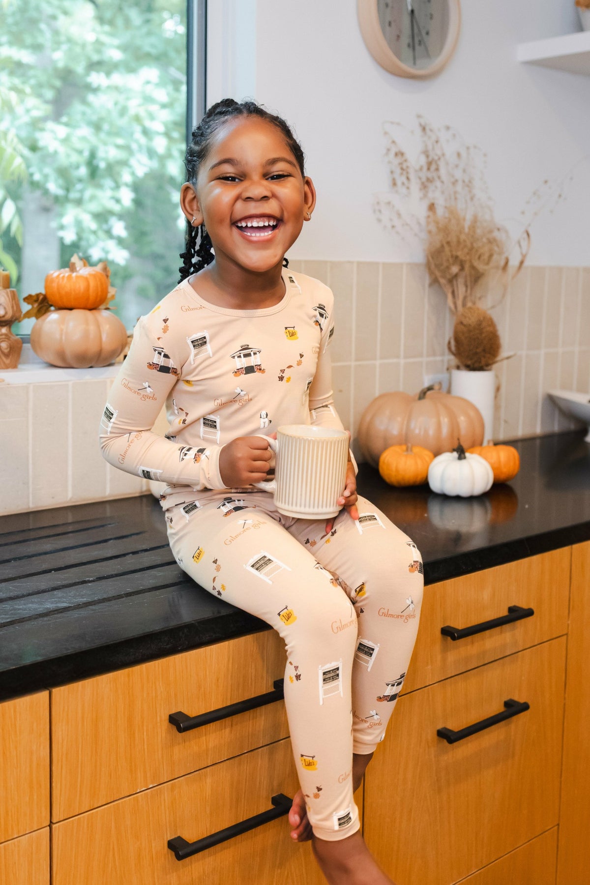 Kyte Baby Long Sleeve Pajamas in Gilmore Girls