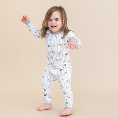 Kyte Baby Long Sleeve Pajamas in Home Run