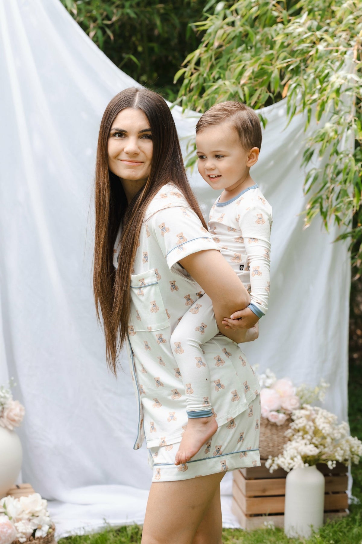 Kyte Baby Long Sleeve Pajamas in Teddy Bear