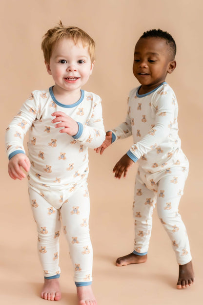 Kyte Baby Long Sleeve Pajamas in Teddy Bear