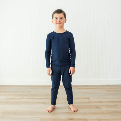 Kyte Baby Long Sleeve Pajamas in Navy