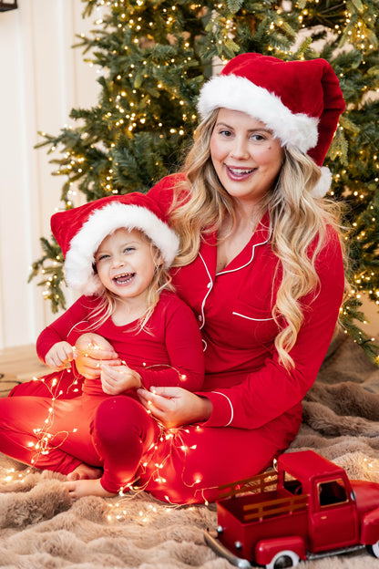 Kyte Baby Long Sleeve Pajamas in Cardinal