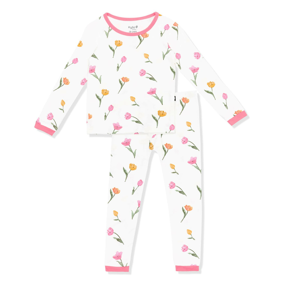 Kyte Baby Long Sleeve Pajamas in Tulip