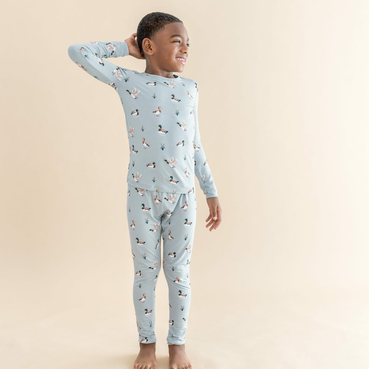 Kyte Baby Long Sleeve Pajamas in Mallard Duck