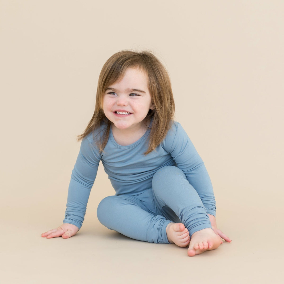 Kyte Baby Long Sleeve Pajamas in Slate