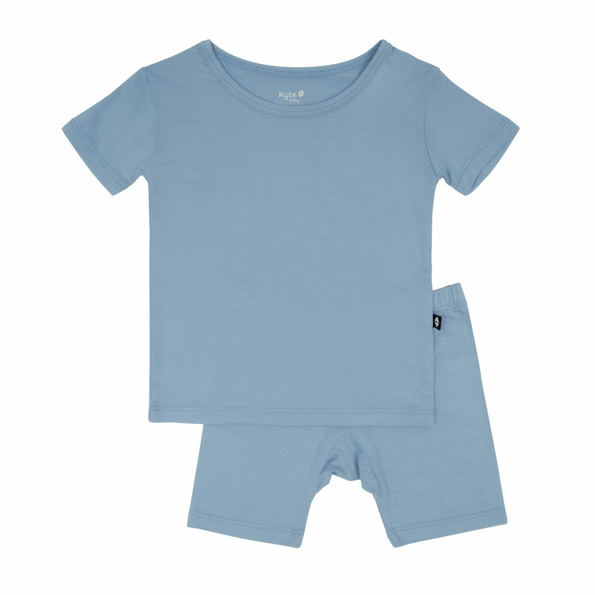 Kyte Baby Short Sleeve Pajamas in Slate