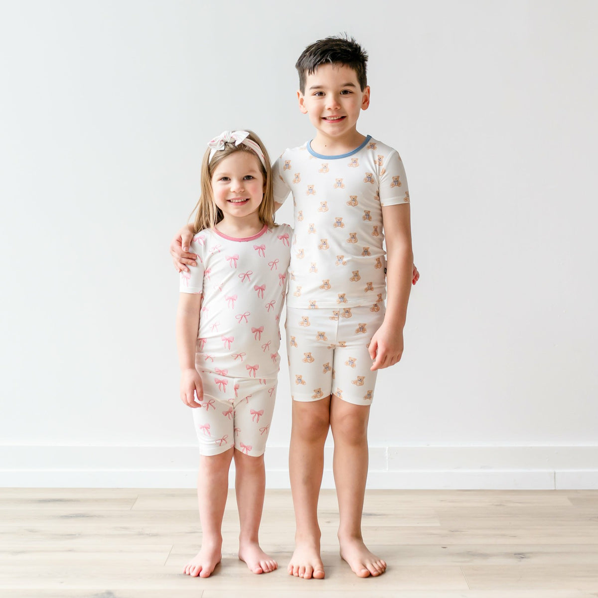 Kyte Baby Short Sleeve Pajamas in Bow