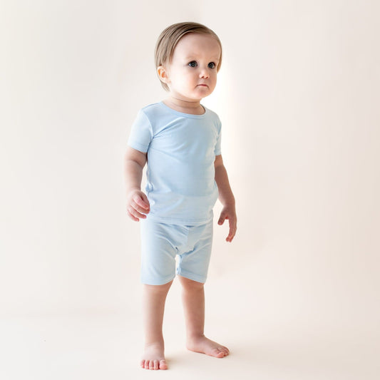 Kyte Baby Short Sleeve Pajamas in Breeze