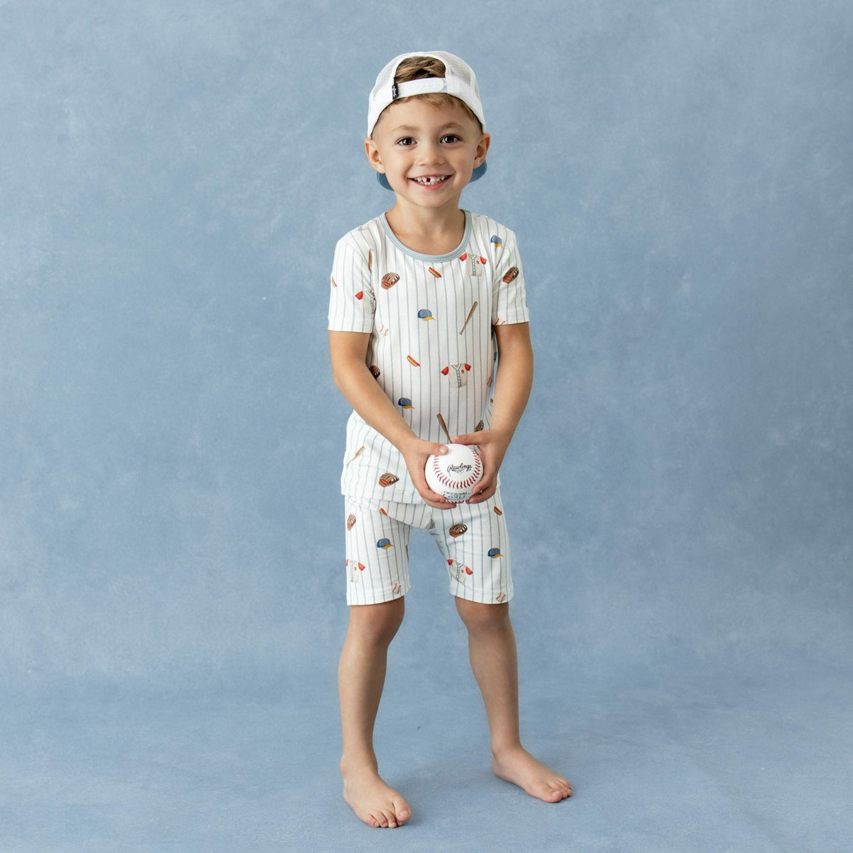Kyte Baby Short Sleeve Pajamas in Home Run