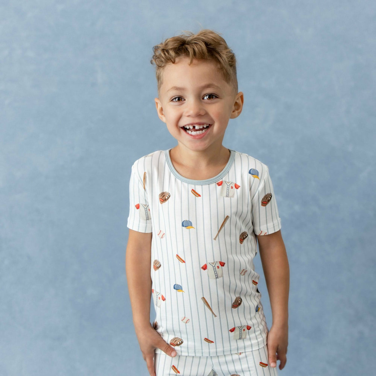 Kyte Baby Short Sleeve Pajamas in Home Run