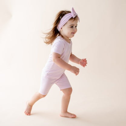 Kyte Baby Short Sleeve Pajamas in Thistle