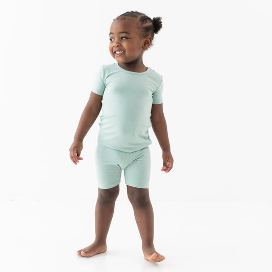 Kyte Baby Short Sleeve Pajamas in Sage