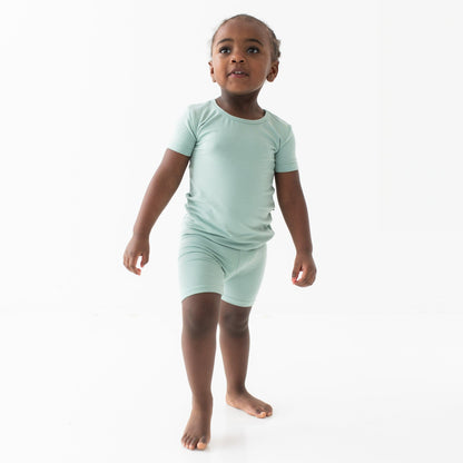 Kyte Baby Short Sleeve Pajamas in Sage
