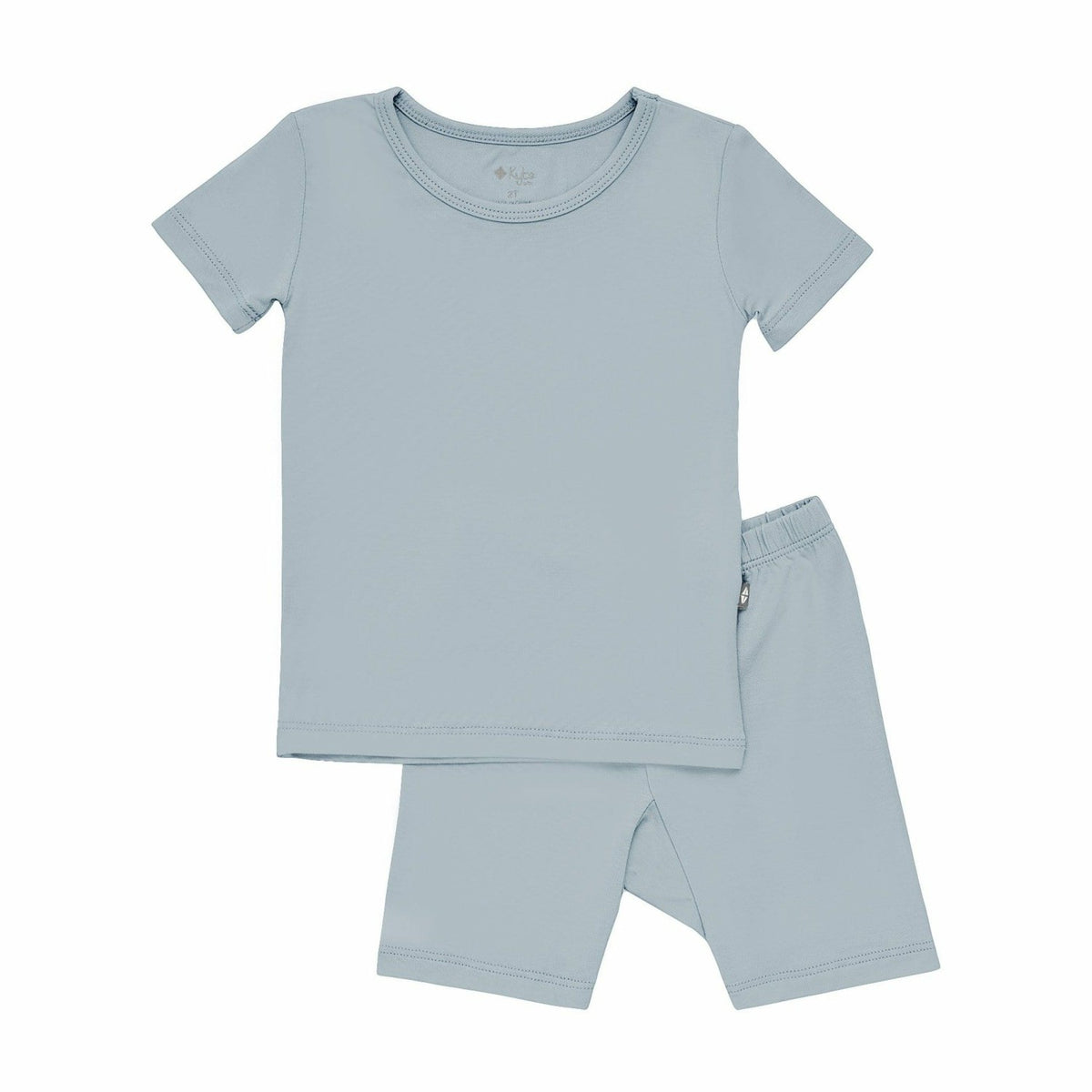 Kyte Baby Short Sleeve Pajamas in Fog