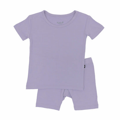 Kyte Baby Short Sleeve Pajamas in Taro