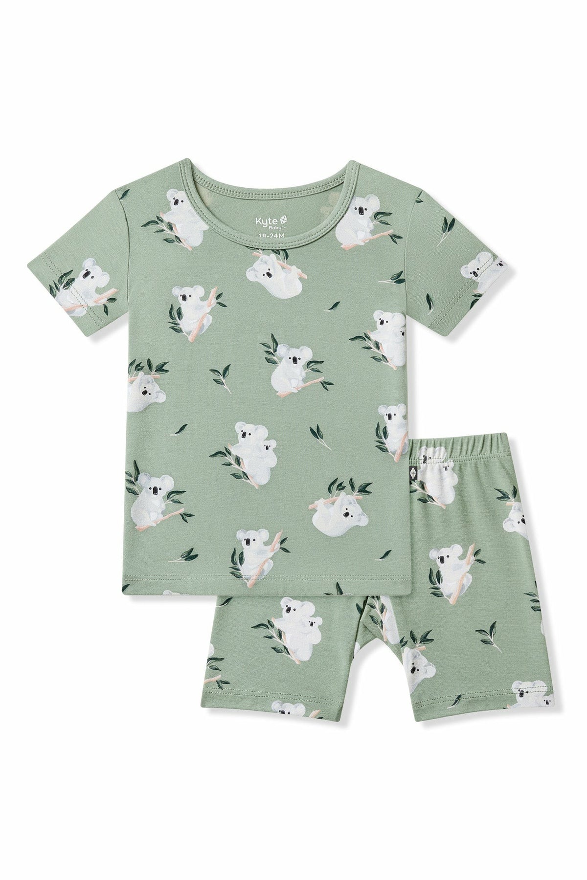 Kyte Baby Short Sleeve Pajamas in Koala