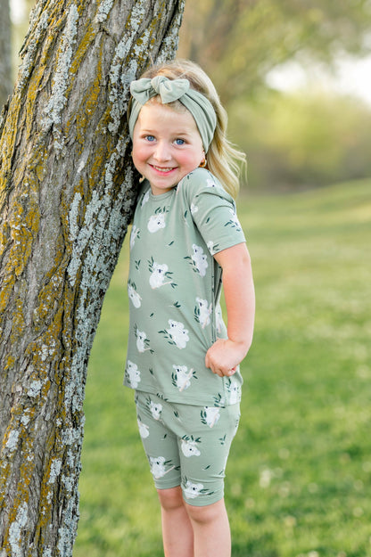 Kyte Baby Short Sleeve Pajamas in Koala