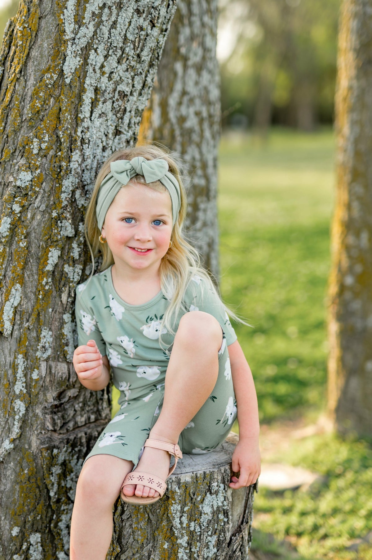 Kyte Baby Short Sleeve Pajamas in Koala